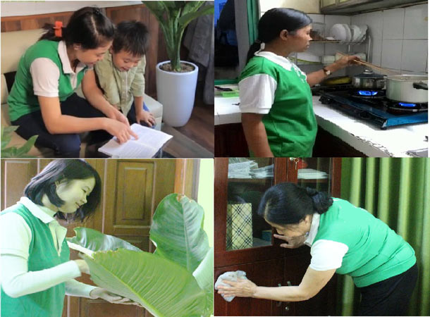 Giúp việc gia đình tại Hà Nội chăm chỉ tận tình